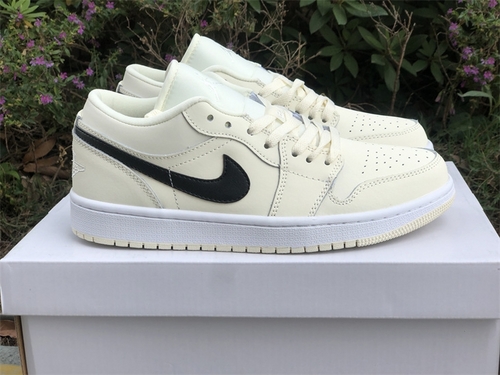 Original version_ Air Jordan 1 Low low-top _coconut milk_ color scheme_ the item number_ DC0774-121_ full code shipment 36--46-0318447c